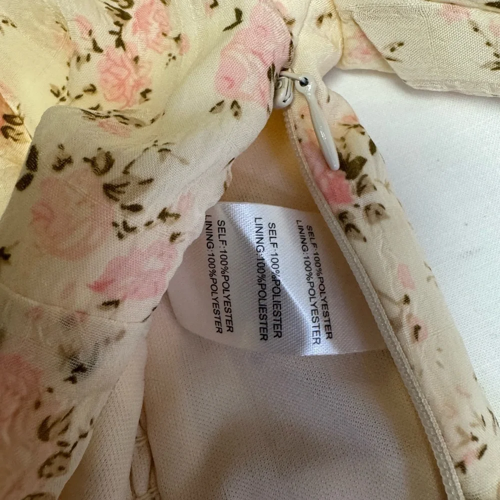 Altar'd State pink Smocked Baby‎ doll top